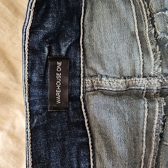 Warehouse one jean shorts size LG - Picture 3 of 3
